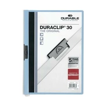 Durable Rýchloviazač A4 modrý