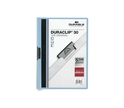 Durable Rýchloviazač A4 modrý