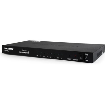 Gembird DSP-8PH4-03 HDMI сплитер 8 порта черен (DSP-8PH4-03)