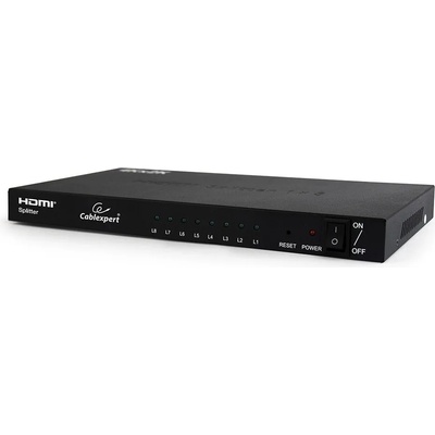 Gembird DSP-8PH4-03 HDMI сплитер 8 порта черен (DSP-8PH4-03)