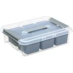 NHG IRIS Probox 8 литра заключваща се кутия за домашни потреби с клещи 27850800 (27850800)