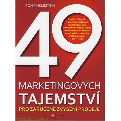 49 marketingových tajemství Ron Finklestein
