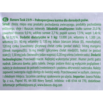 Bavaro Task 23/9 Adult 18 kg