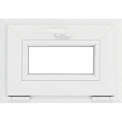 Solid Elements ECO Sklepní okno S1, 60 × 40 cm, jednosklo, 4 komory, bílé W2VNBCZTK1.0026 – Hledejceny.cz