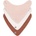 Lassig Лигавник-бандана Lassig - Muslin, 3 броя, Powder Pink (4042183427683)