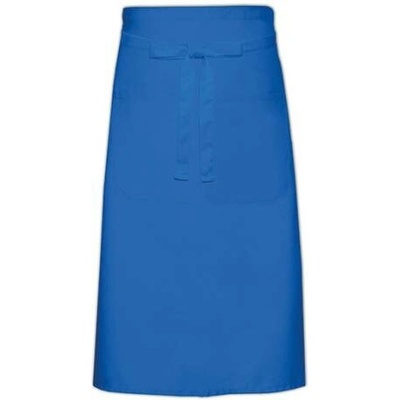Link Kitchen Wear Kuchařská zástěra s kapsou X970T Royal 100x70cm