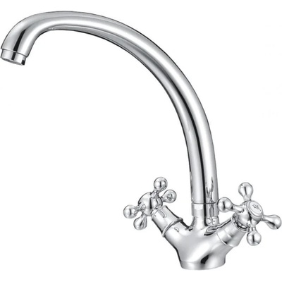 Inter Ceramic Стоящ смесител за кухня РЕТРО, Inter Ceramic, ICF 7002851 7313 (7002851)