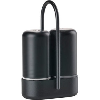 Zone Denmark Солница и пиперница Singles на стойка черна 3 части (10542)