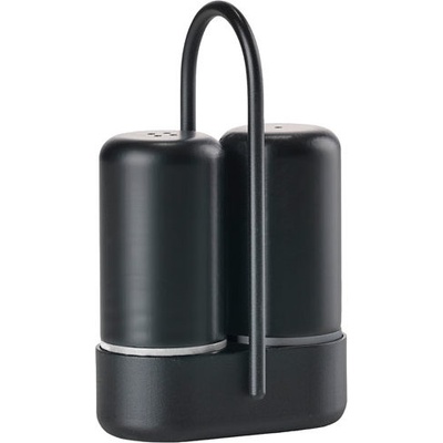 Zone Denmark Солница и пиперница Singles на стойка черна 3 части (10542)