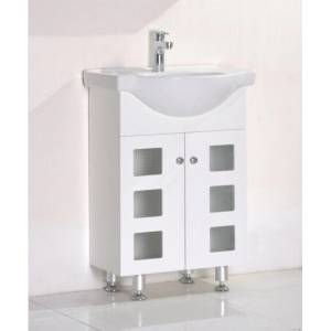 InterCeramic Мебел за баня pvc icp 8544 - 2 врати с порцеланов умивалник 6040/6037 (icp 8544)