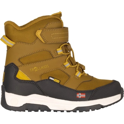 Trollkids Детски зимни ботуши Trollkids Kid's Lofoten Winter Boots Pro Winter boots - Bronze / Black - размер 31 (EU) (702-3486-0614)
