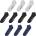 Donnay Детски чорапи Donnay 10 Pack Trainer Socks Children - Black
