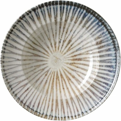 FINE DINE Pastovitá doska 300 mm, biela, modrá Ammonite