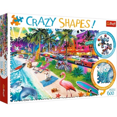 Trefl Crazy Shapes! Пъзел 600 броя Пейзажни (11132 TR) (11132 TR)