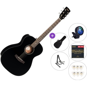 Cort L60 Premium SET Black Gloss Джъмбо китара