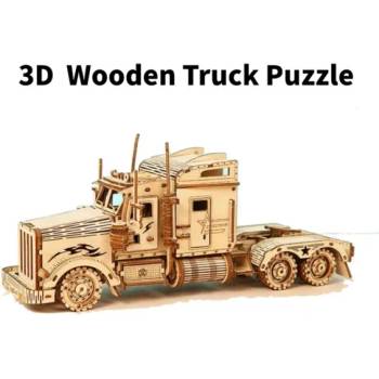 Image 1 of Сглобяем дървен модел Камион 286 части