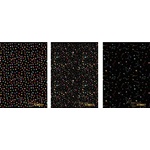 STREET Тетрадка с телчета А4, 60л, широки редове, БГ, Black&Gold (27137-А-BLACK/GOLD)