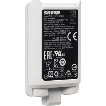 Image 1 of Shure Батерия Shure SLXD презареждаща се модел SB903