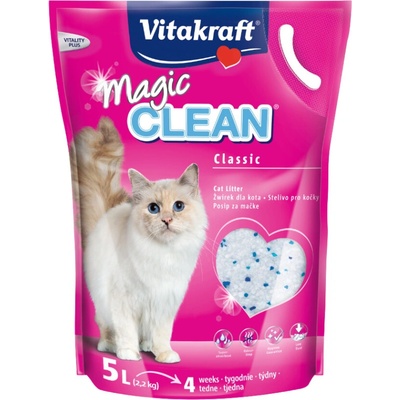 Vitakraft Magic Clean silikonová podestýlka pro kočky 5 l