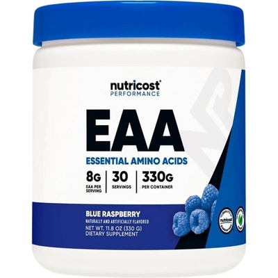 Nutricost Performance Series EAA Powder - Flavoured [330 грама] Синя малина