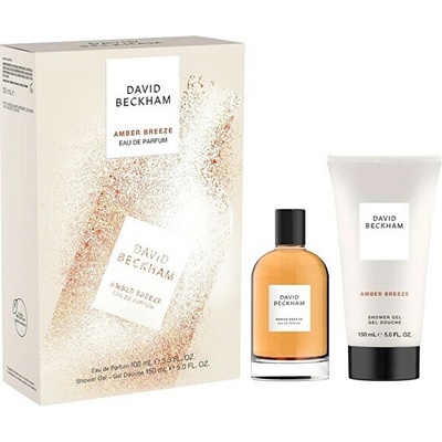 David Beckham Amber Breeze sprchový gél 150 ml + David Beckham Amber Breeze EDP 100 ml