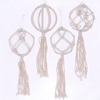 BOLTZE Комплект от 4 висящи коледни декорации Nara - Boltze (2025902)