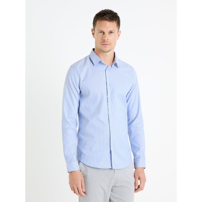 Celio Светлосиня мъжка риза на райета Celio Fasanure Celio | Sin | МЪЖЕ | S