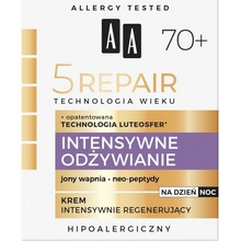 AA Age Technology 5Repair 70+ Intenzivní regenerační denní a noční krém 50 ml