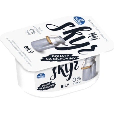 Milko Můj Skyr 0% bílý 130 g – Zboží Mobilmania