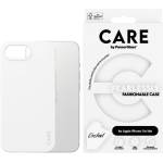 Panzer Гръб CARE by PanzerGlass Fashion за iPhone 17e/16e, White Orchid