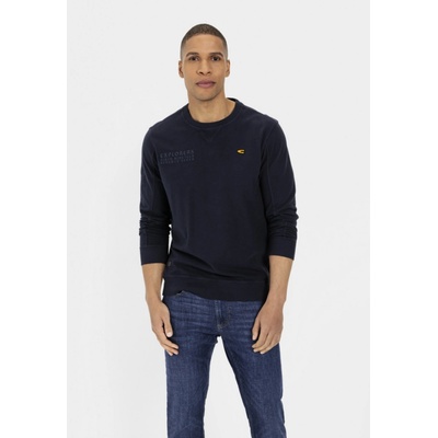 CAMEL ACTIVE SWEATSHIRT 1/1 ARM modrá