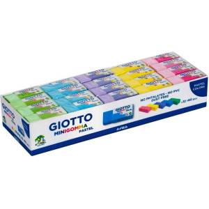 GIOTTO Гумичка GIOTTO mini gomma пастелни цветове 241600 (241600)