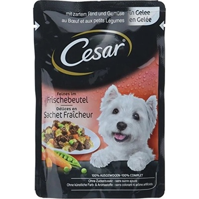 Cesar s hovädzím a zeleninovým ragú 100 g