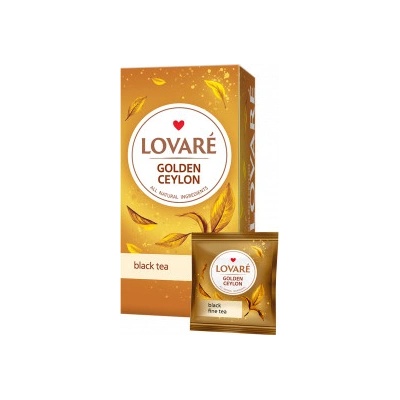 Lovare čierny čaj GOLDEN CEYLON 24 x 2 g
