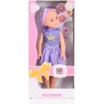 Moni Детска кукла Moni Toys - Fairy Doll, 38 cm, с магическа пръчка, Лилава (111815)