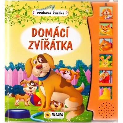 Domácí Zvířátka zvuková knížka