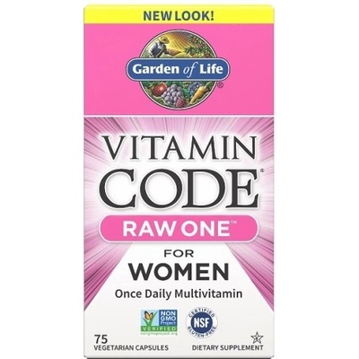 Garden Of Life Vitamín Code Raw One pre Ženy 75 kapsúl