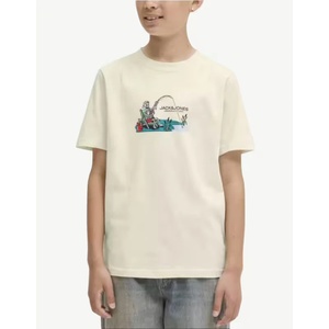 JACK & JONES Jоrskull Nature Tee Ss Crew Neck Sn Jnr White - magazinko
