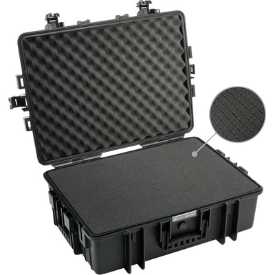 BW Outdoor Cases Type 6500 Black pre-cut foam