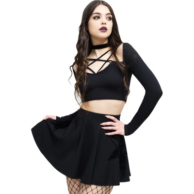 Killstar sukňa Mephistar