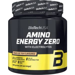 BioTechUSA Amino Energy Zero with Electrolytes [360 грама] Студен чай праскова