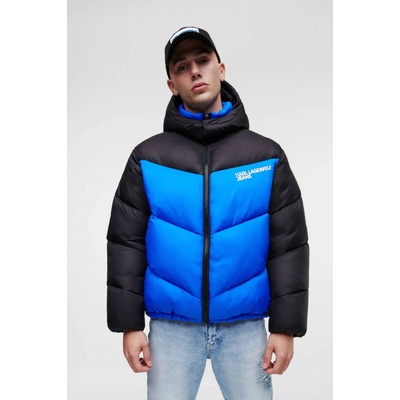 Karl Lagerfeld JEANS KLJ PUFFER JACKET modrá