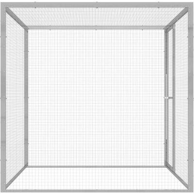 vidaXL Klec pro kočky 1,5 x 1,5 x 1,5 m – Sleviste.cz