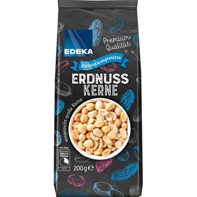 Edeka arašídové jádra pražené a nesolené 200 g