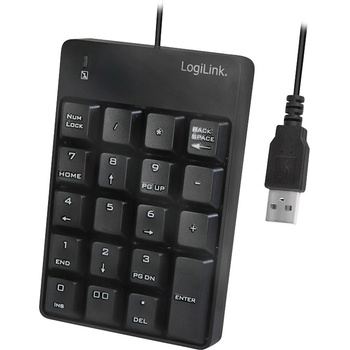 LogiLink Клавиатура Logilink с USB връзка, 19 клавиша