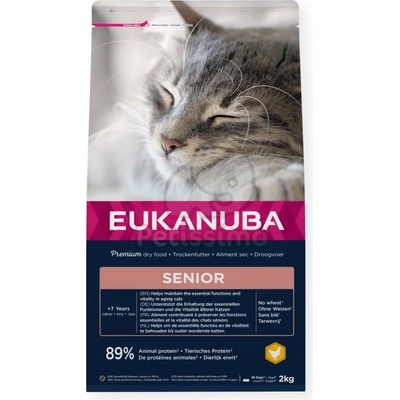 EUKANUBA Life Care Senior суха храна за котки 2 кг