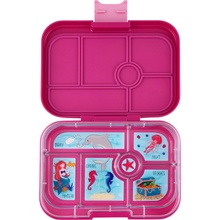 Yumbox Original nepropustný svačinový box Malibu purple Mermaid tray