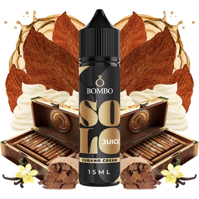 Bombo Solo Juice Shake & Vape Cubano Cream 15 ml
