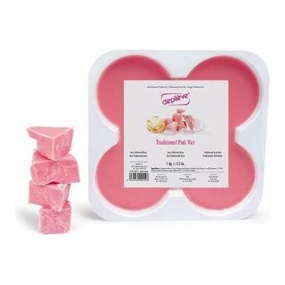 Depiléve Traditional Pink BIO Tradiční depilační vosk 1000 g