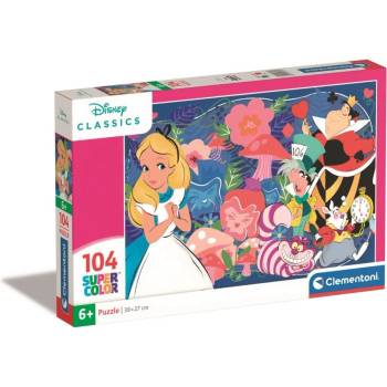 Image 1 of Clementoni - Пъзел Disney Classics Alice 25748 104 части